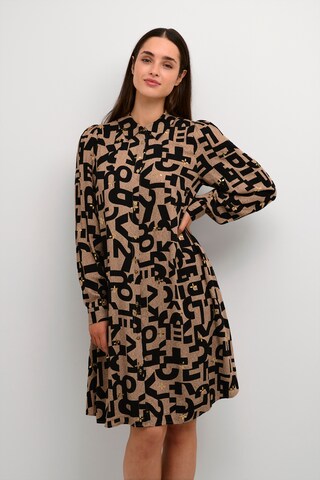 CULTURE Shirt Dress 'Toya' in Brown: front