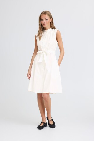 Robe 'IHFanty' ICHI en blanc
