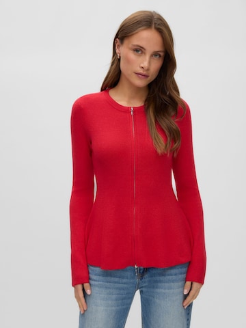 VERO MODA Knit cardigan 'AWJessica' in Red: front