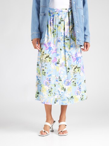 YAS - Falda 'YASSAVANNA' en azul: frente