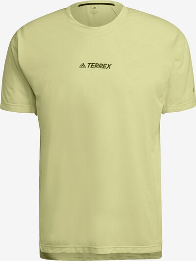 adidas Terrex Shirt in zitrone, Produktansicht
