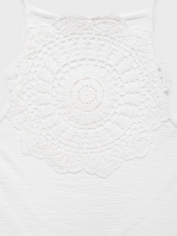 MANGO Top 'KATE' in White