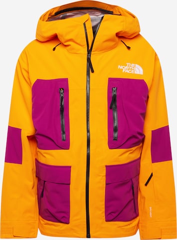 THE NORTH FACE Zunanja jakna | oranžna barva: sprednja stran