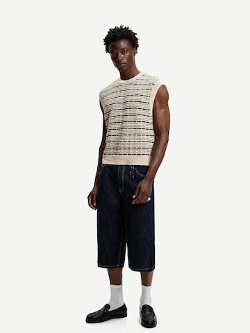 Bershka Pullunder in Beige