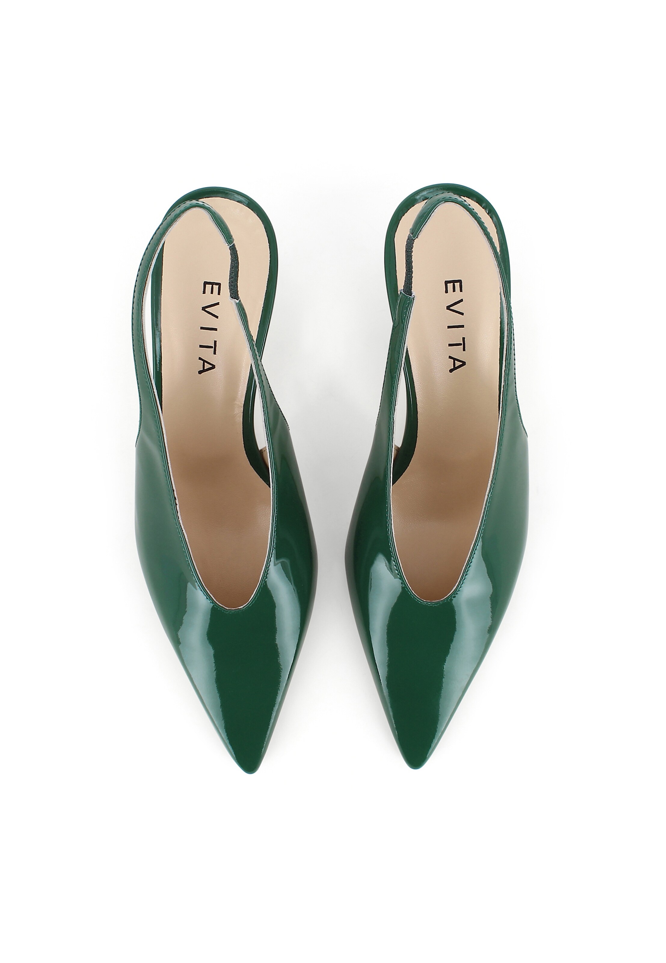 EVITA Slingback pumps 'PERLA' in Green
