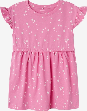 Robe 'HENRA' NAME IT en rose : devant