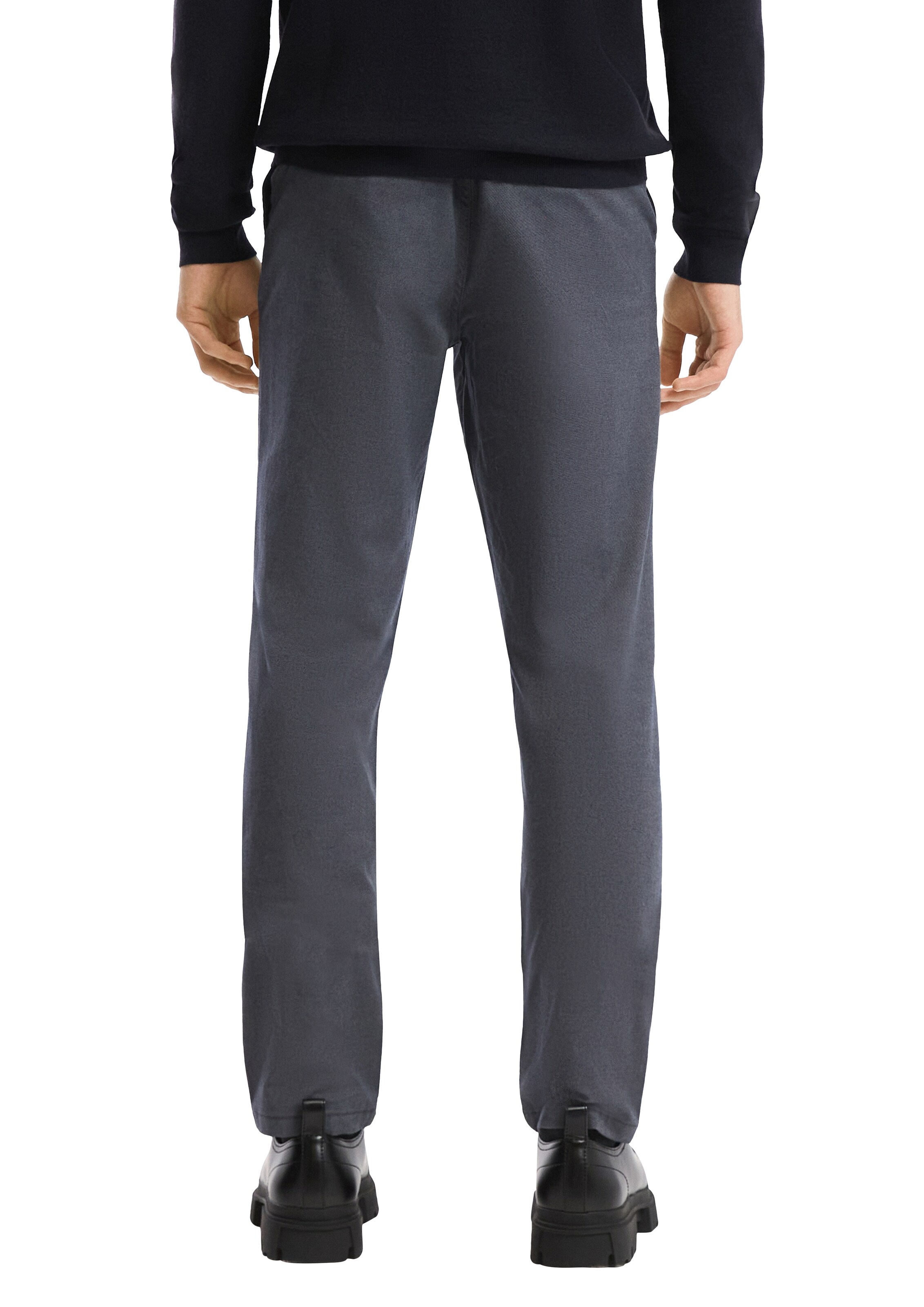 QS Regular Chino in Grijs