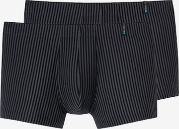SCHIESSER Boxershorts 'Long Life Soft' in Blauw: voorkant