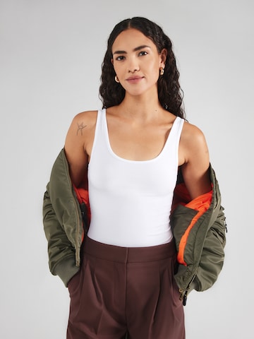 Mavi Top in Black: front