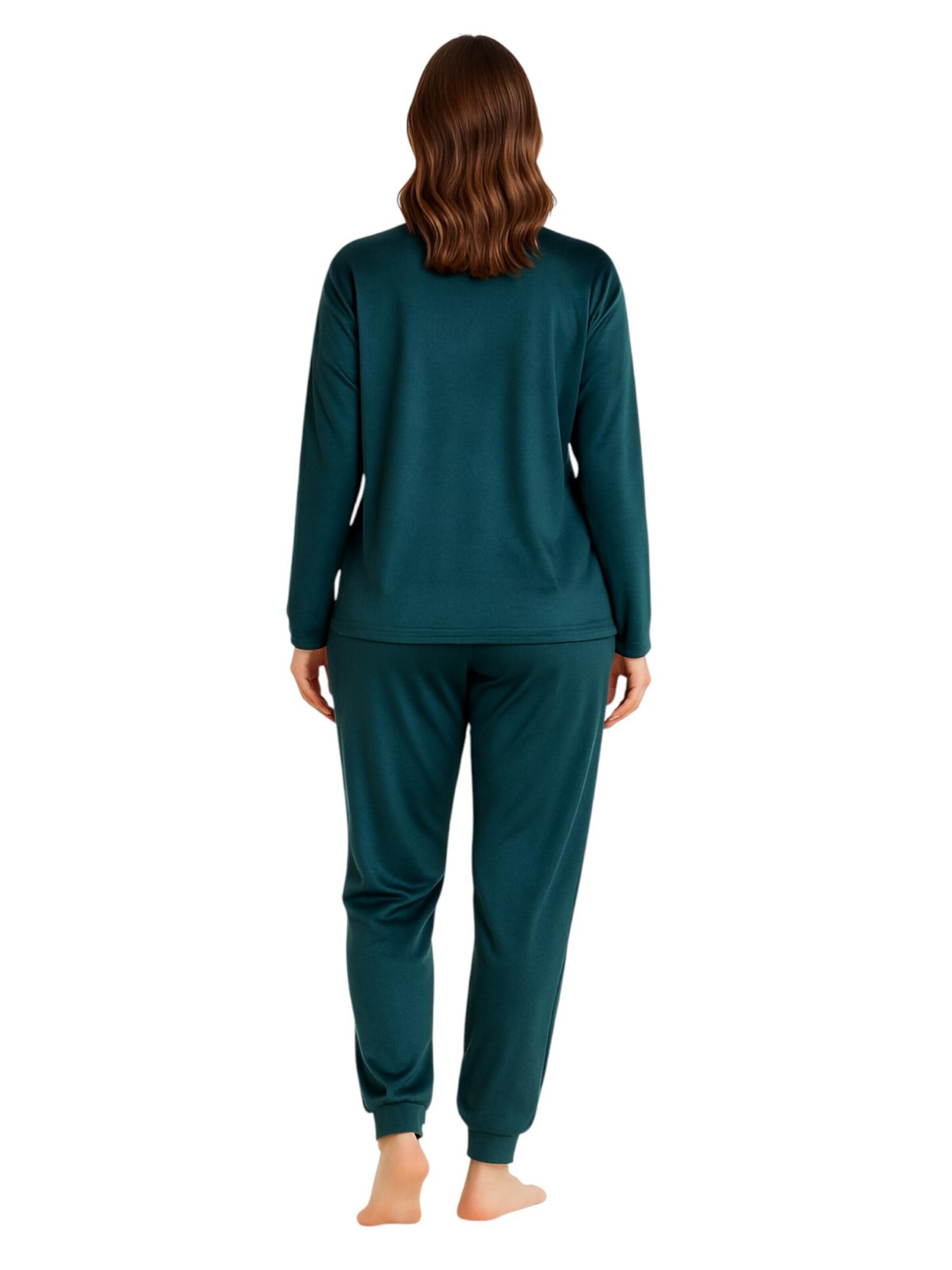 fashionshowcase Pyjama 'VelvetDream' in Groen