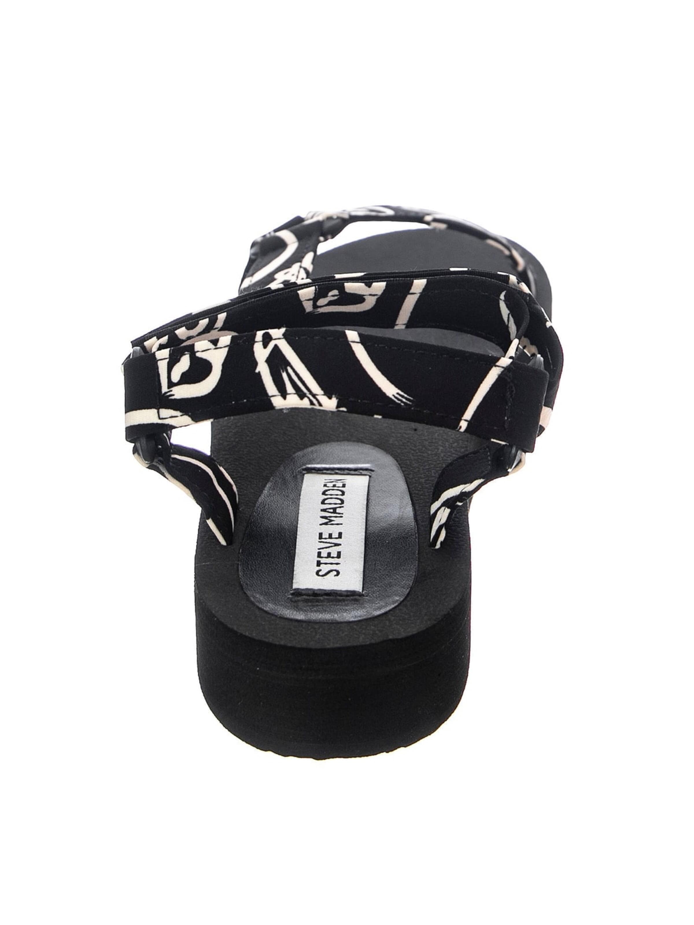 STEVE MADDEN Sandały 'WOMENS HENLEY SANDALS BLACK' w kolorze czarny