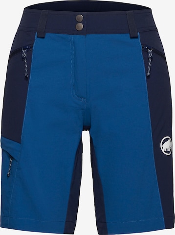 MAMMUT Workout Pants 'Ducan' in Blue: front