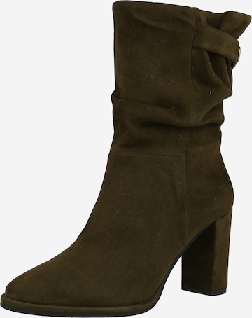 Steven New York Bootie 'Janis' in Green: front