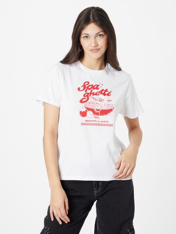 balta Iriedaily Marškinėliai 'Spa': priekis