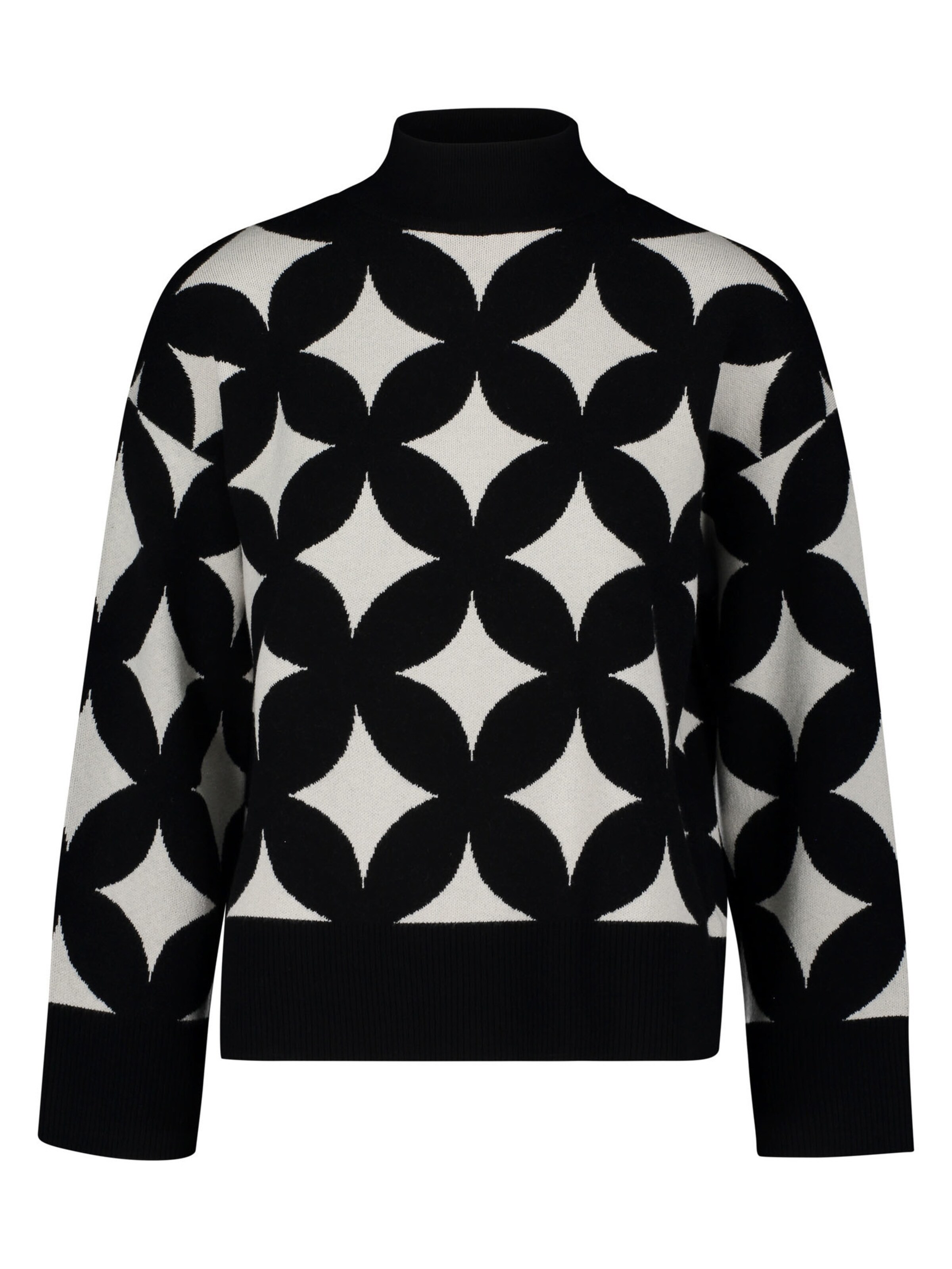 Pull-over zero en noir : devant