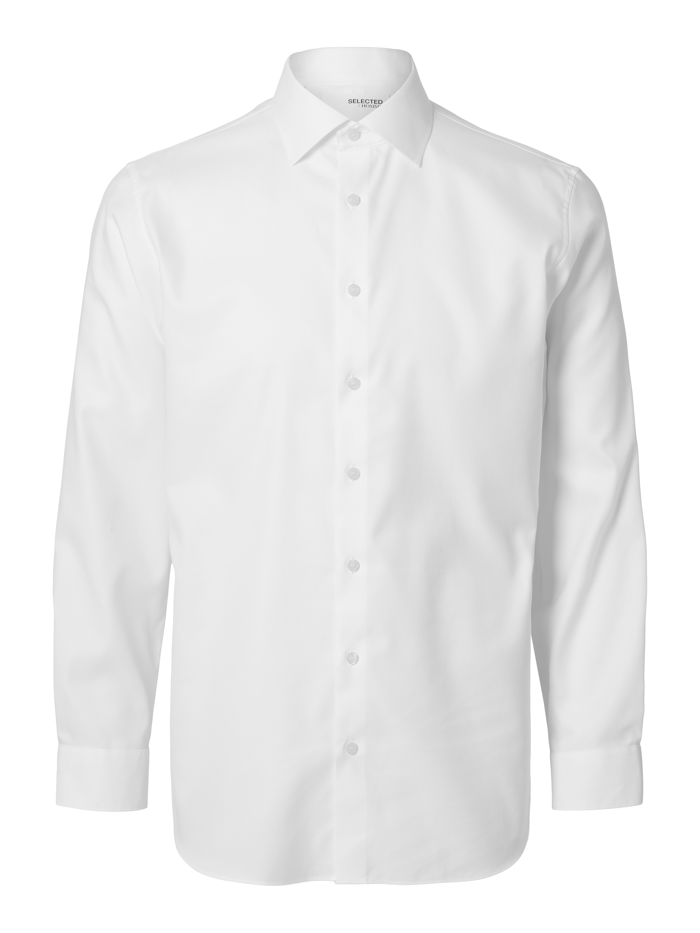 balta SELECTED Marškiniai 'SLHLux': priekis
