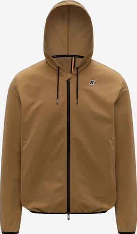 K-Way - Chaqueta de entretiempo en marrón: frente