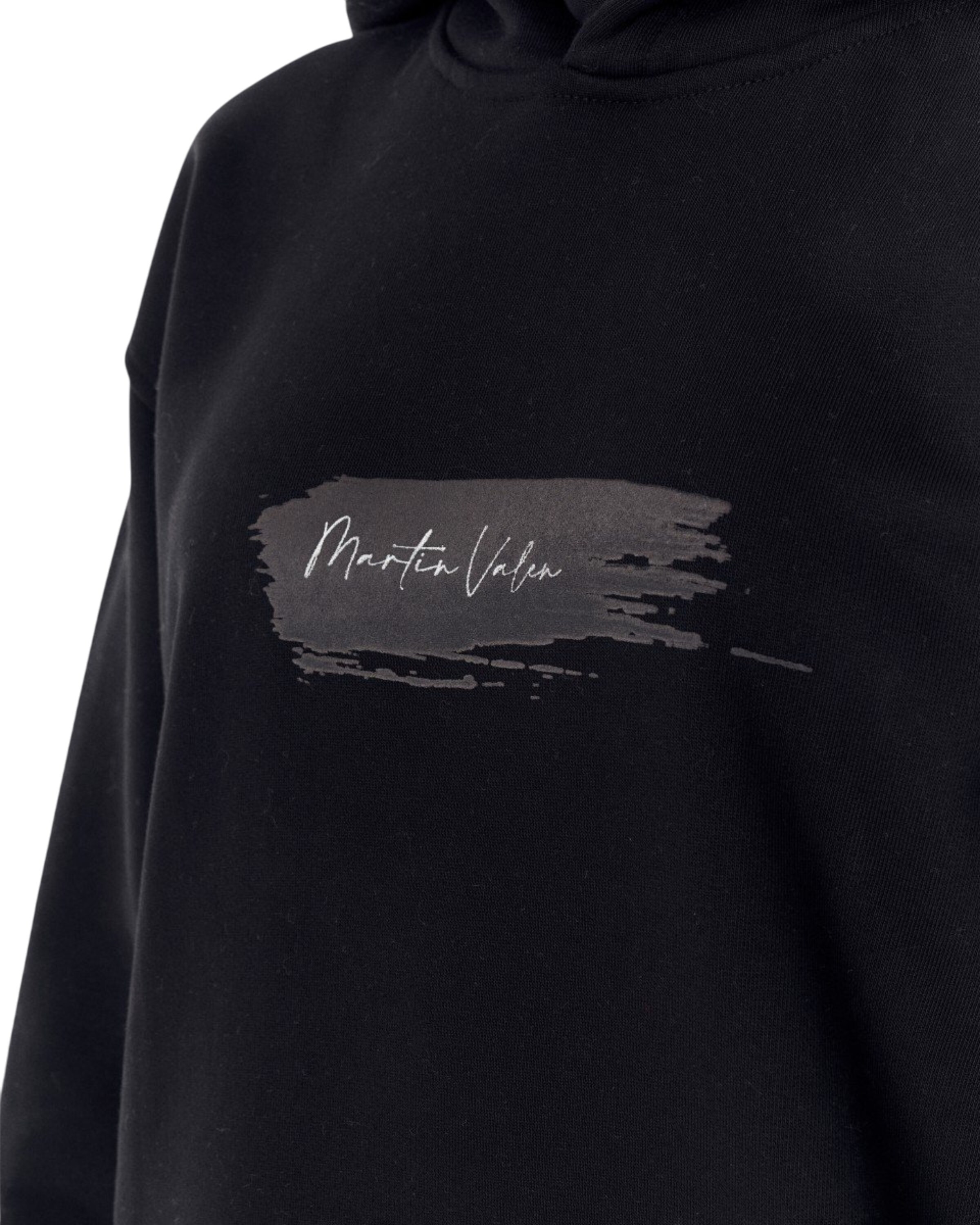 MARTIN VALEN Sweatshirt in Zwart