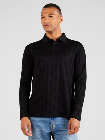 Karl Lagerfeld Shirt in Black: front