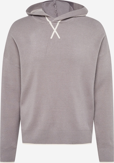 Guido Maria Kretschmer Men Pullover 'Tamino' em taupe / branco, Vista do produto