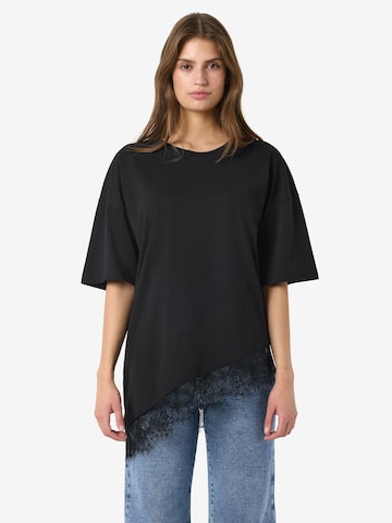 T-shirt Noisy may en noir : devant