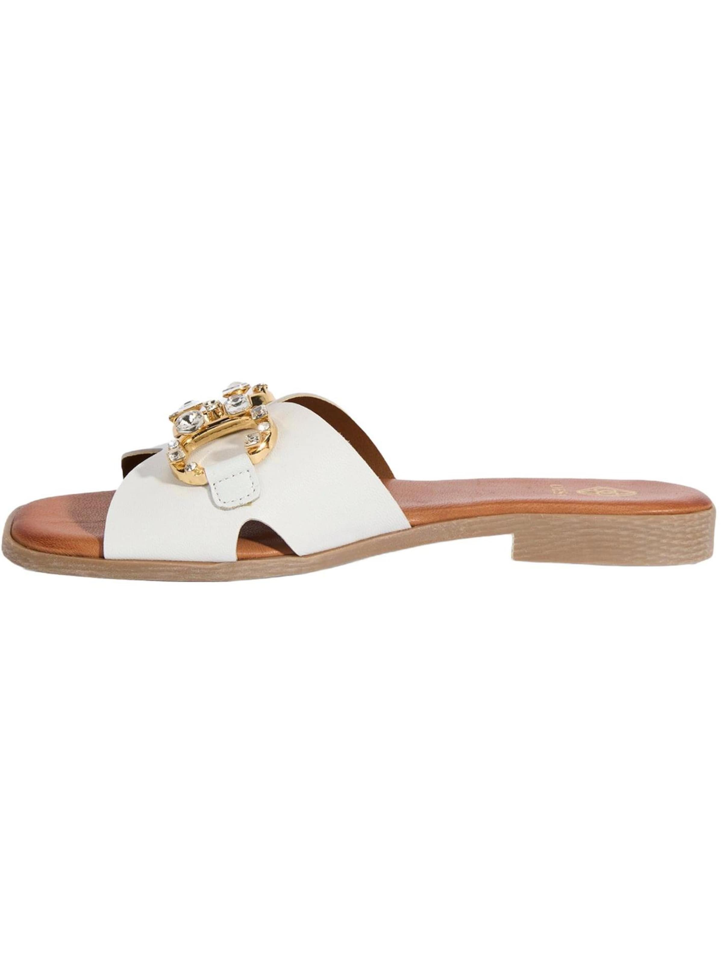 Desa Mule 'Hausschuhe' in White