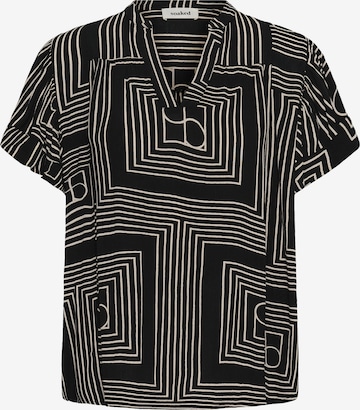 SOAKED IN LUXURY - Blusa en negro: frente
