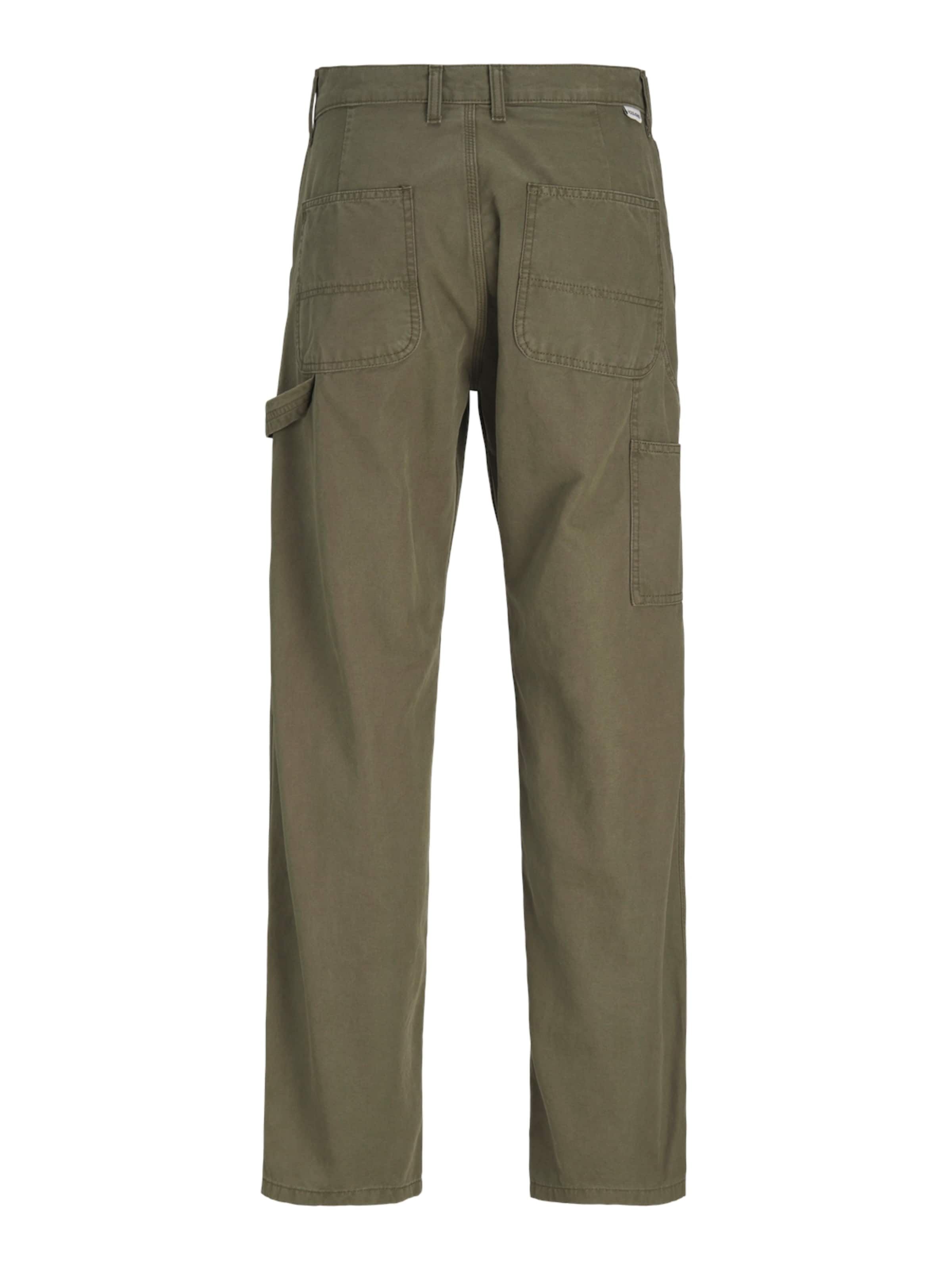 žalia JACK & JONES Standartinis „Chino“ stiliaus kelnės 'JPSTeddie JJBarkley'