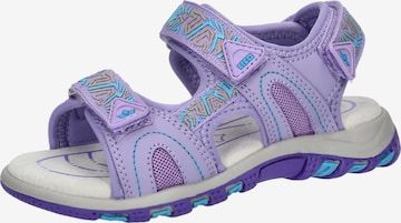 LICO Sandal ' Luca V ' in Purple: front