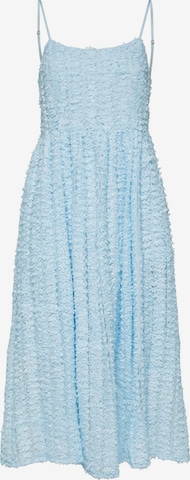 SELECTED FEMME Koktejlové šaty – modrá: přední strana