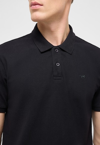 MUSTANG Poloshirt 'Pierre' in Schwarz