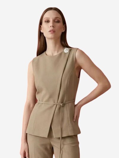 My fashion Telovnik v velikosti 36  | kaki barva, Prikaz izdelka