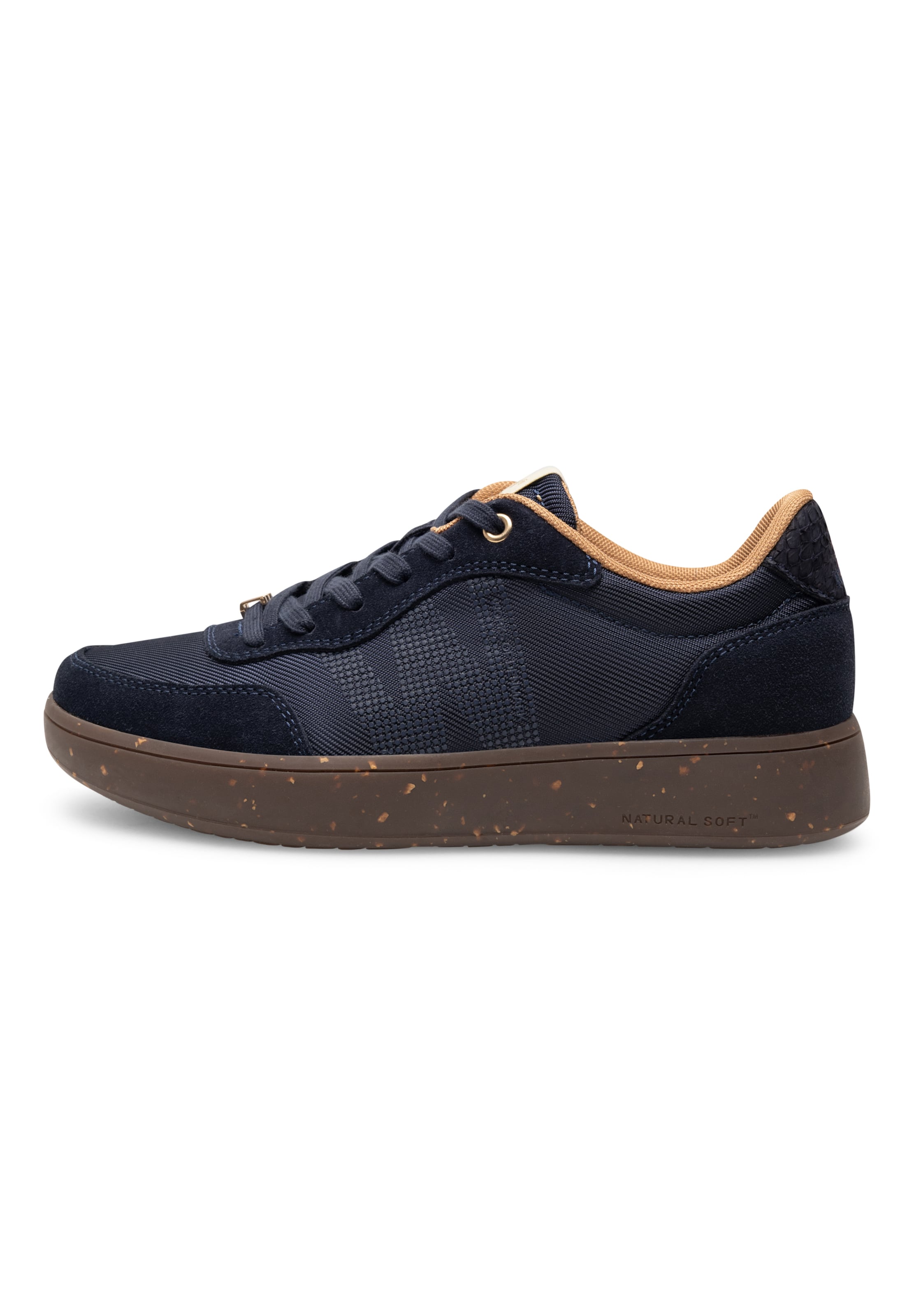 Baskets basses 'Line Sneak' WODEN en bleu : devant