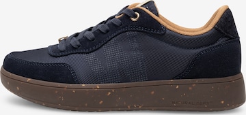 Baskets basses 'Line Sneak' WODEN en bleu : devant