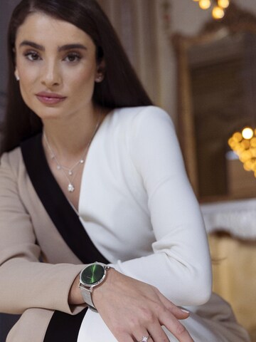 Luxenter Analog Watch 'Uzrai' in Green