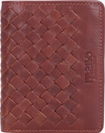 mano Wallet 'Don Luca' in Brown: front