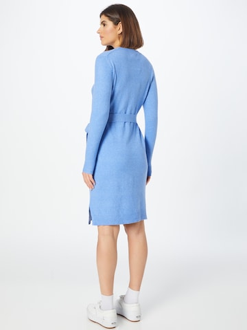 PIECES Knitted dress 'Cava' in Blue