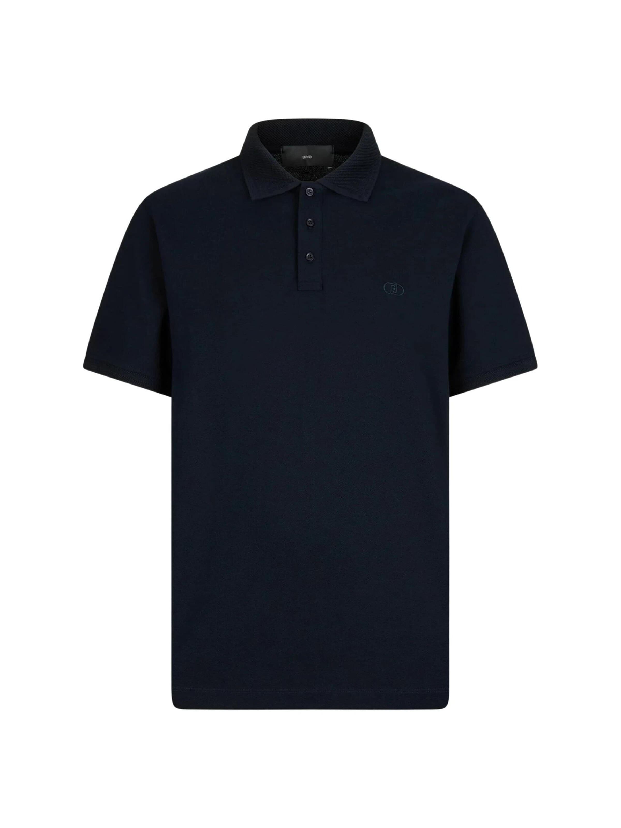 Liu Jo T-shirt 'LIU JO UOMO POLO POLOBORDO POLO' i L i mörkblå, Produktvy