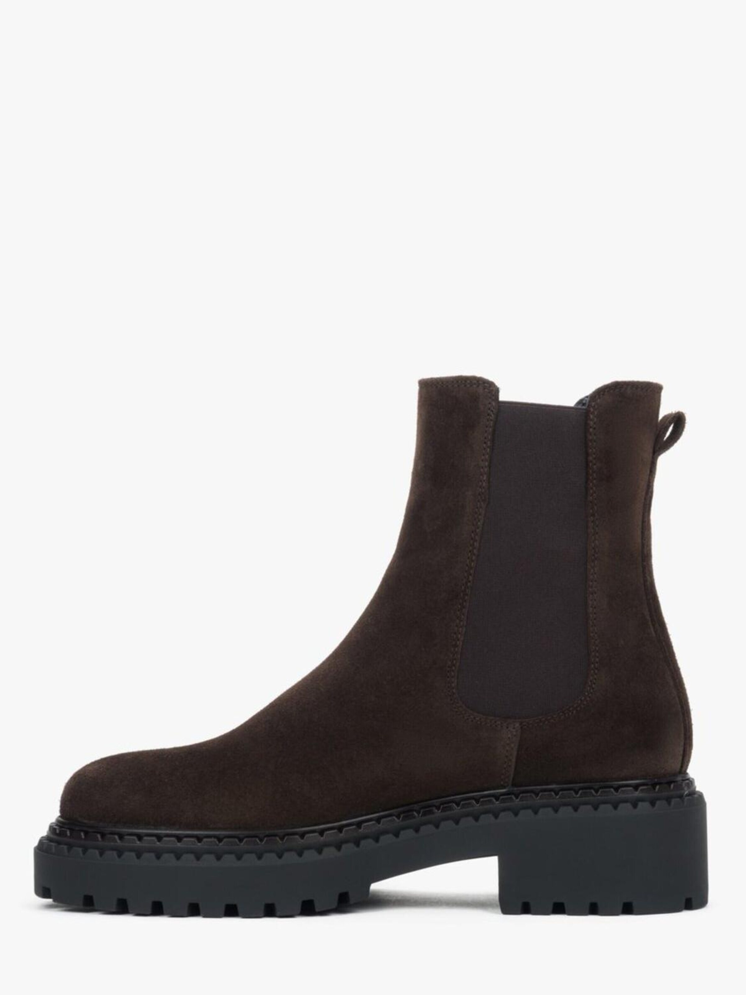 Estro Chelsea Boots '09-3806' i brun
