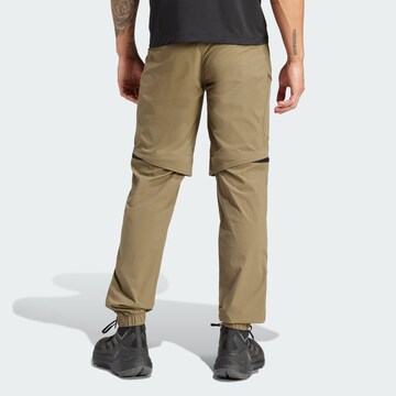 ADIDAS TERREX Tapered Outdoor trousers 'Utilitas' in Green