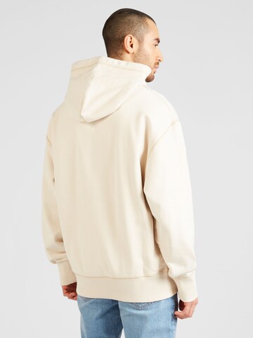 Calvin Klein Jeans Sweatshirt in Beige