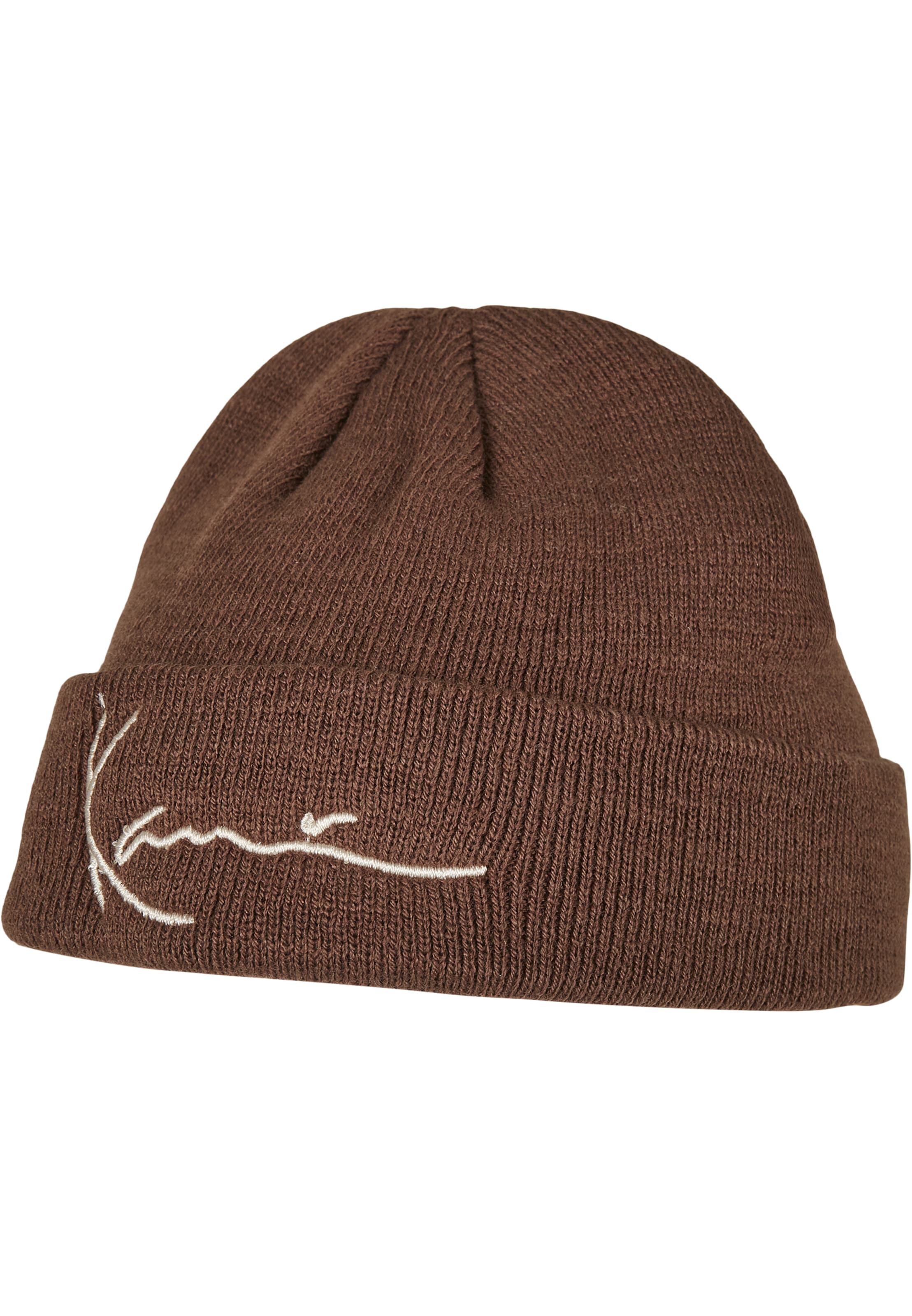 Karl Kani Čepice – hnědá: přední strana
