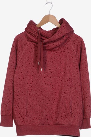 ONLY Sweatshirt & Zip-Up Hoodie in M in Red: front