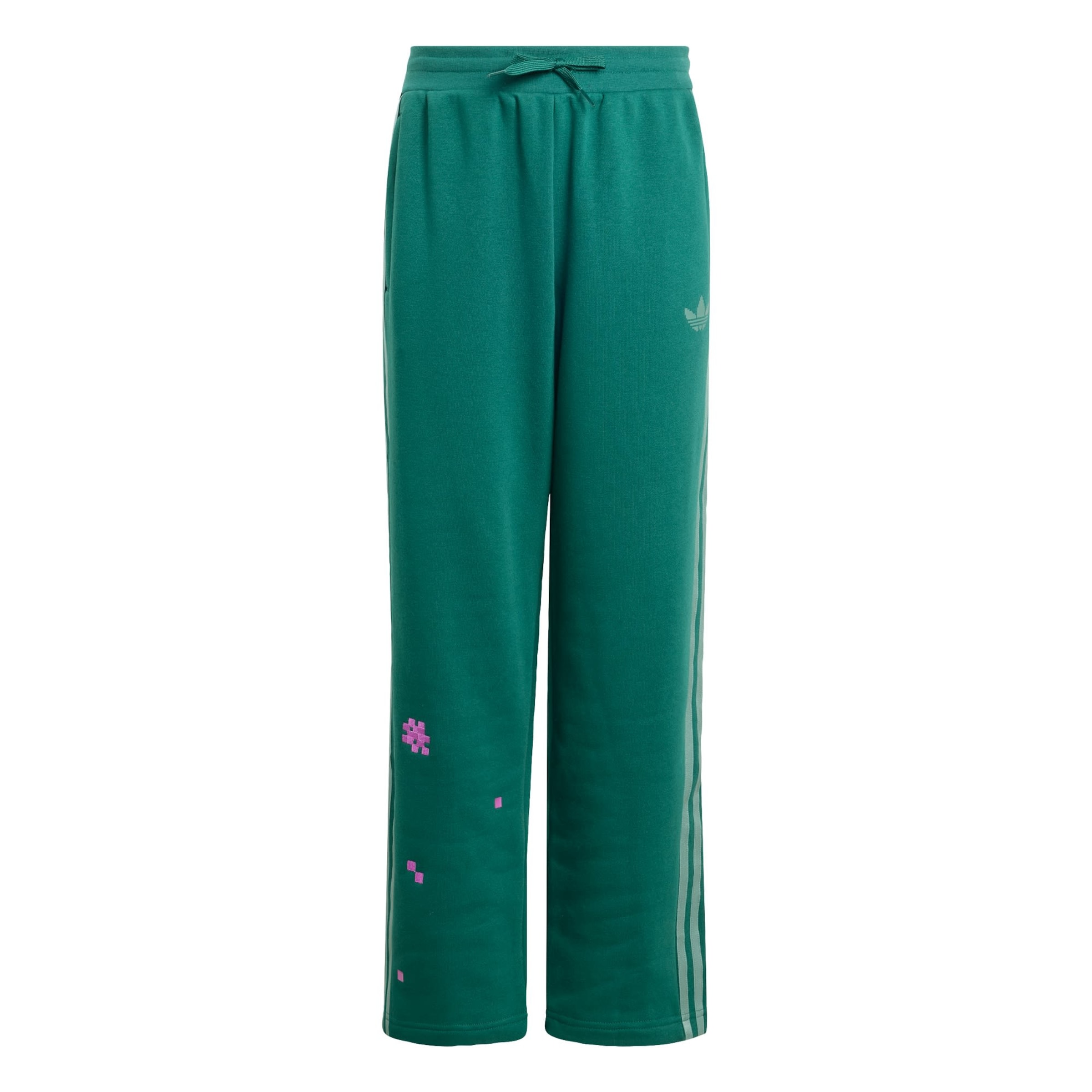 ADIDAS ORIGINALS Loosefit Hose 'Minecraft' in Grün: Vorderseite