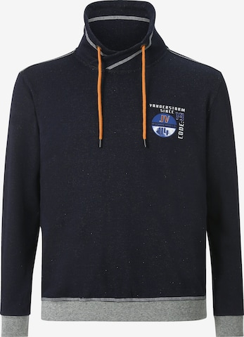 Jan Vanderstorm Sweatshirt ' Jarmund ' in Blauw: voorkant