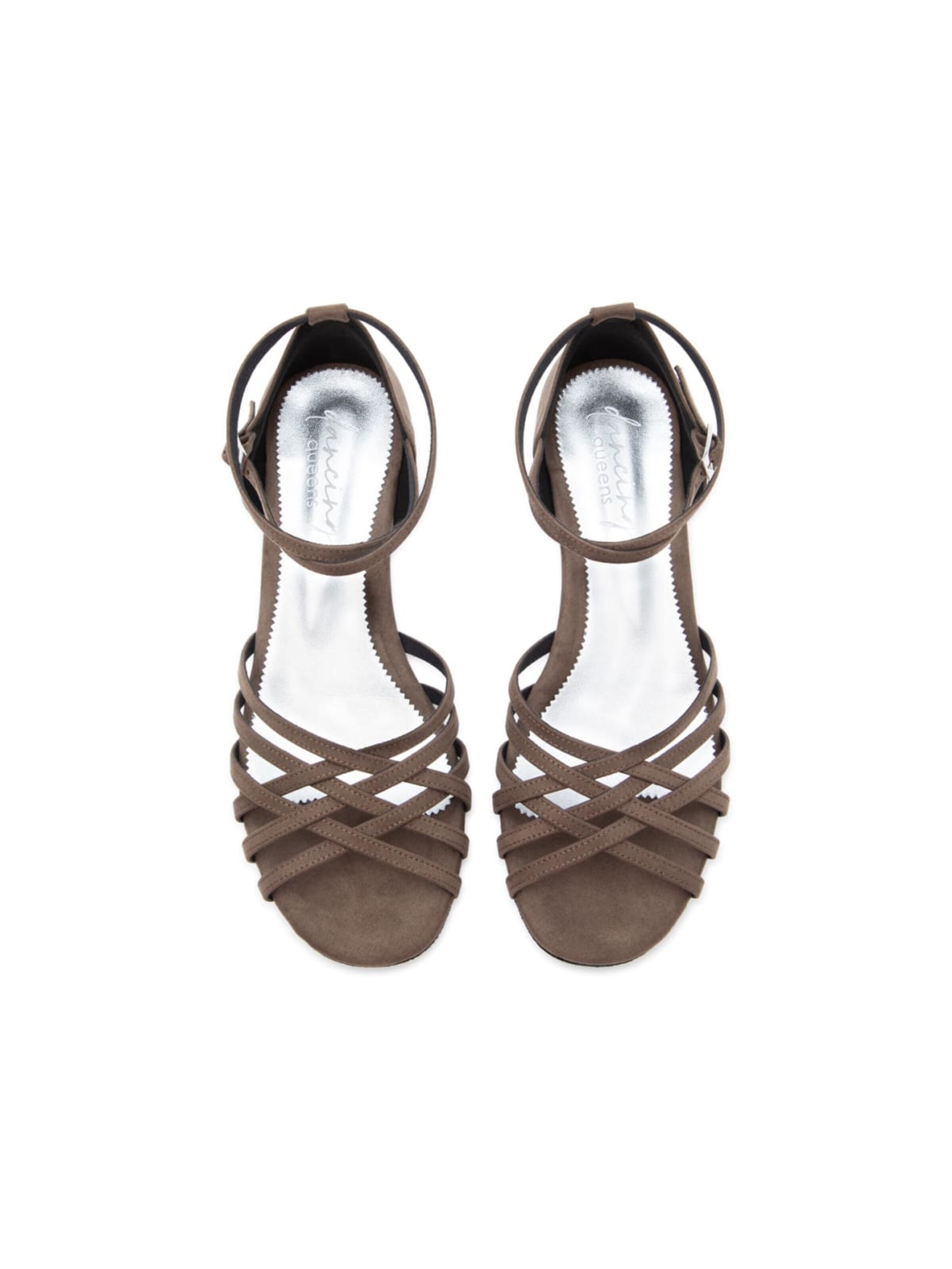 Dancing Queens Strap Sandals 'Dancing Queens' in Grey