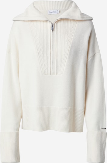 Calvin Klein Pull-over en blanc cassé, Vue avec produit