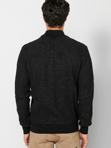 KOROSHI Strickjacke in Schwarz