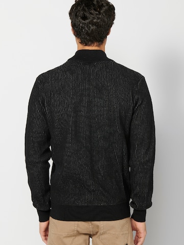 KOROSHI Knit cardigan in Black