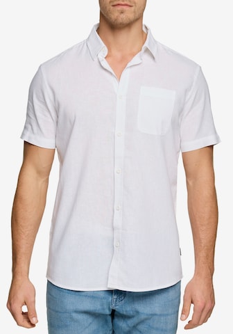 INDICODE Regular Fit Hemd in Weiß: predná strana